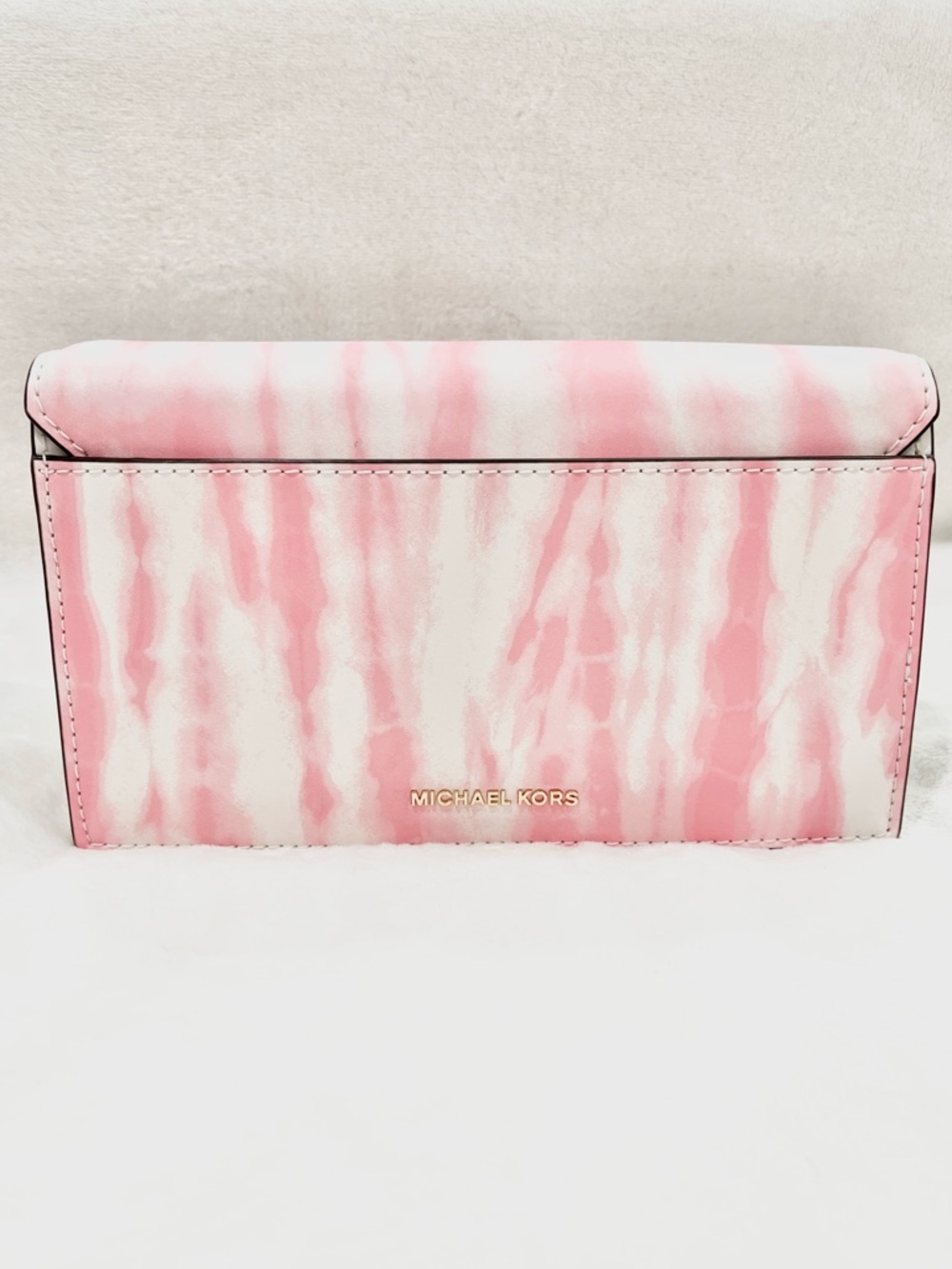 Michael Kors Grace Medium Envelope Clutch Crossbody NWOT - Picture 7 of 15
